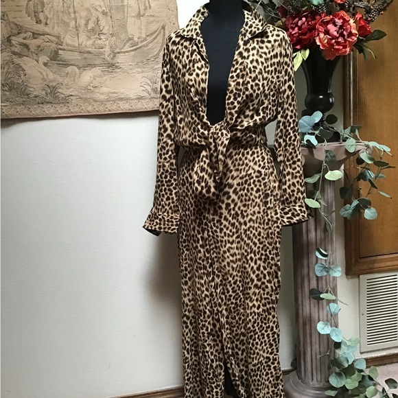 Zara Pants - Zara Animal Print Pants & Blouse Set